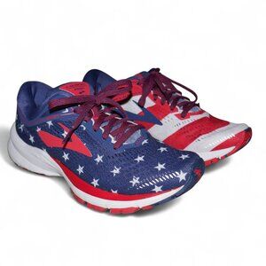 Brooks Launch 5 Running Shoe Womens Size 7 Victory Stars Stripes Limited Edition
